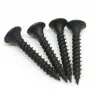 WPC screw inox 4x35mm for clips - black