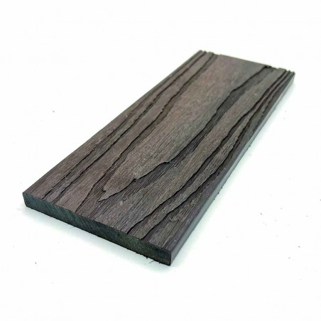 3D WPC solid end cover board 1,7 x 9 x 360cm brown