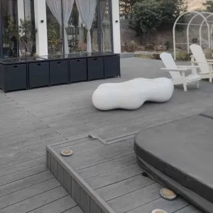 L Trim for Composite Decking 3,5 X 5 X 360cm - dark grey