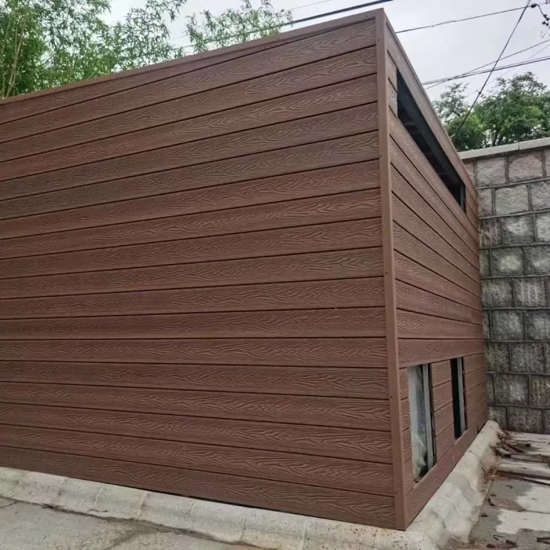 3D WPC cladding 2 x 15 x 290cm -grey