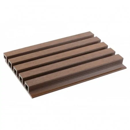 3D WPC cladding 2,5 x 22 x 290cm -brown