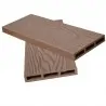 WPC 3d fencing board  2 x 12 x 360cm - coffee