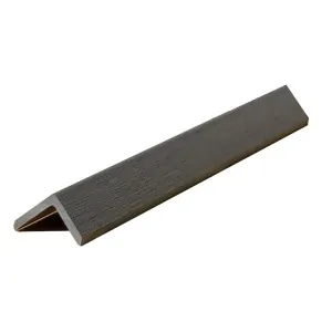 L Trim for Composite Decking 3,5 X 5 X 360cm - dark grey