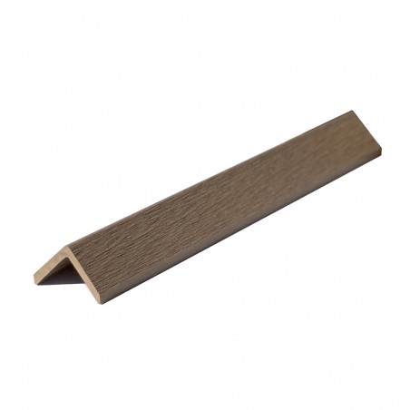 L Trim for Composite Decking 3,5 X 5 X 360cm | brown