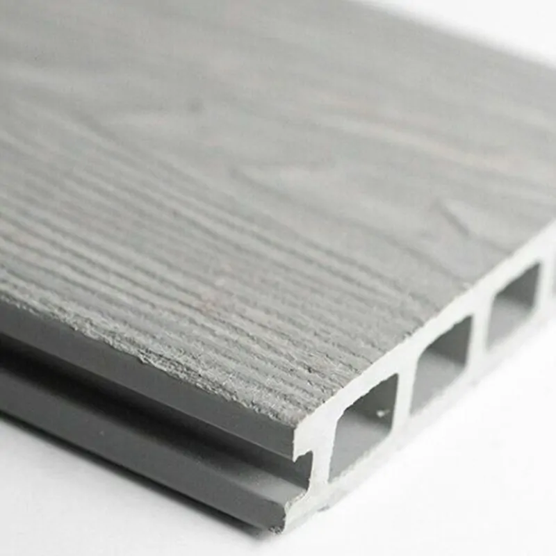 3D WPC decking board 2,5 x 15 x 360cm - light grey