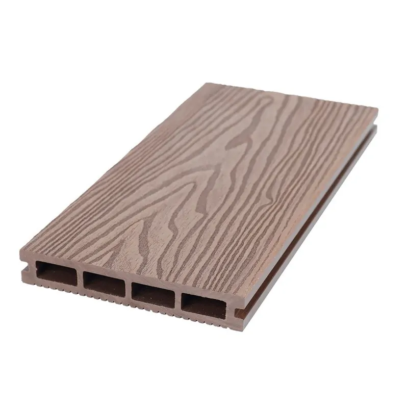 3D WPC decking board 2,5 x 15 x 360cm - brown