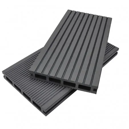 WPC decking board 2,5 x 15 x 390cm - dark grey