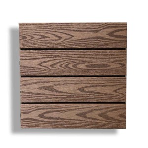 WPC decking tile WOOD 30 x 30cm