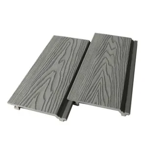 3D WPC cladding 2 x 15 x 290cm -grey