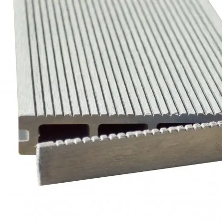 WPC ending caps 2,5 X 15cm - light grey