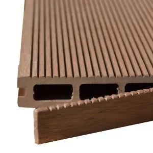 WPC ending caps 2,5 X 15cm - coffee