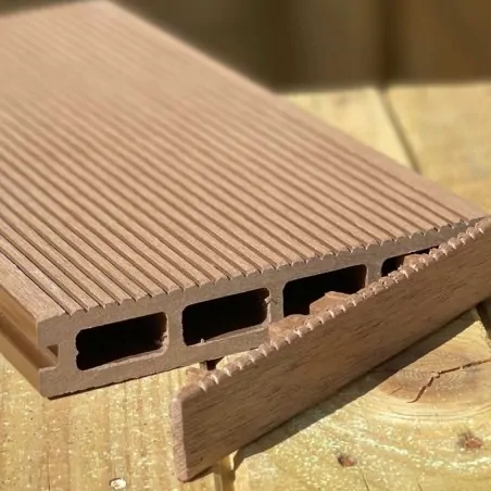 Τάπα WPC 3d wood Τάπα WPC 3d wood 2,5 x 15εκ. - καφέ