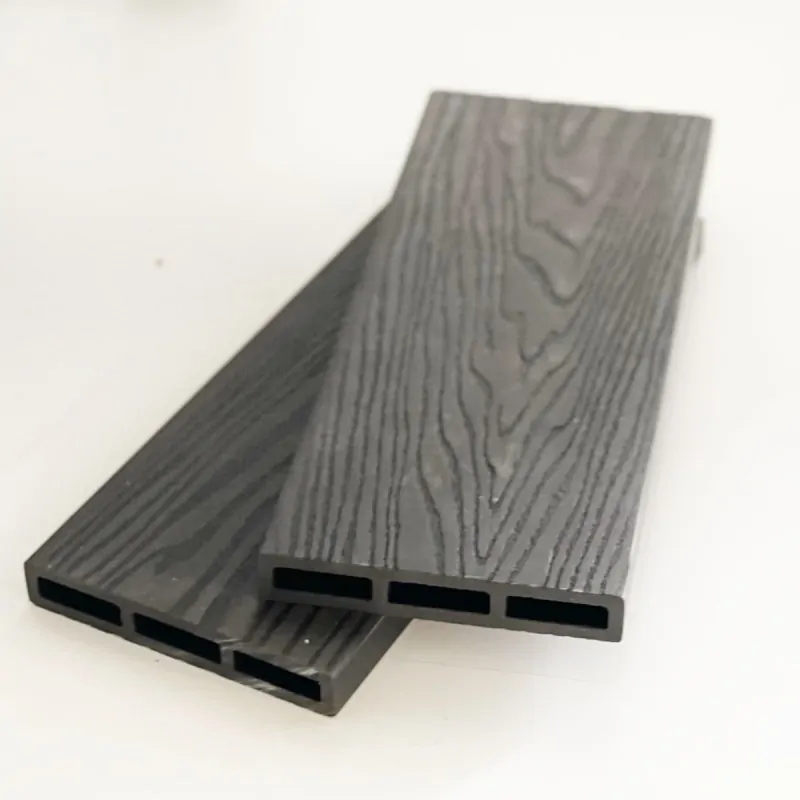 WPC fencing ending caps 2 x12cm - dark grey