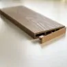 WPC 3D σανίδα περίφραξης 2 x 12 x 360εκ. - καφέ WPC 3D σανίδα περίφραξης 2 x 12 x 360εκ. - καφέ