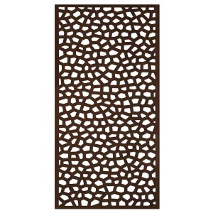 PP Mosaic trellis 100 x 200cm coffee