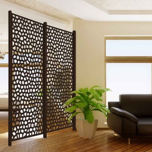 PP Mosaic trellis 100 x 200cm coffee