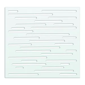 Nautic trellis 100 x 100cm white