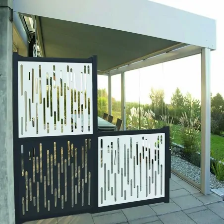 Nautic trellis 100 x 100cm white