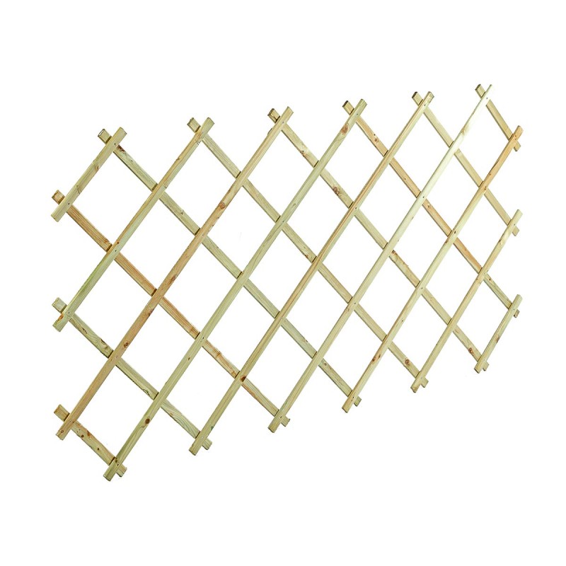 Expanding wall trellis-pergola