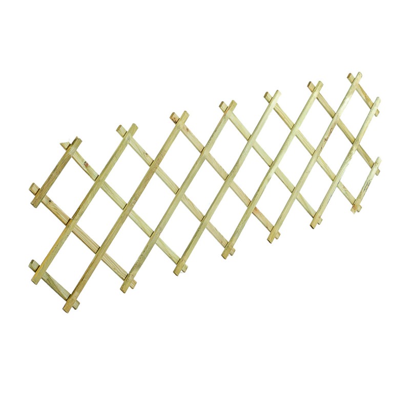 Expanding wall trellis-pergola