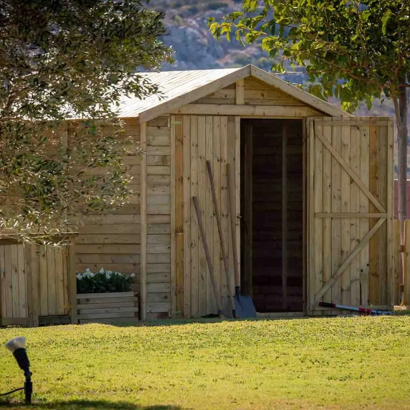 Wooden Garden Shed – Cabin 300 × 240 cm