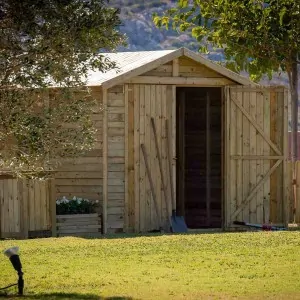 Wooden Garden Shed – Cabin 300 × 240 cm