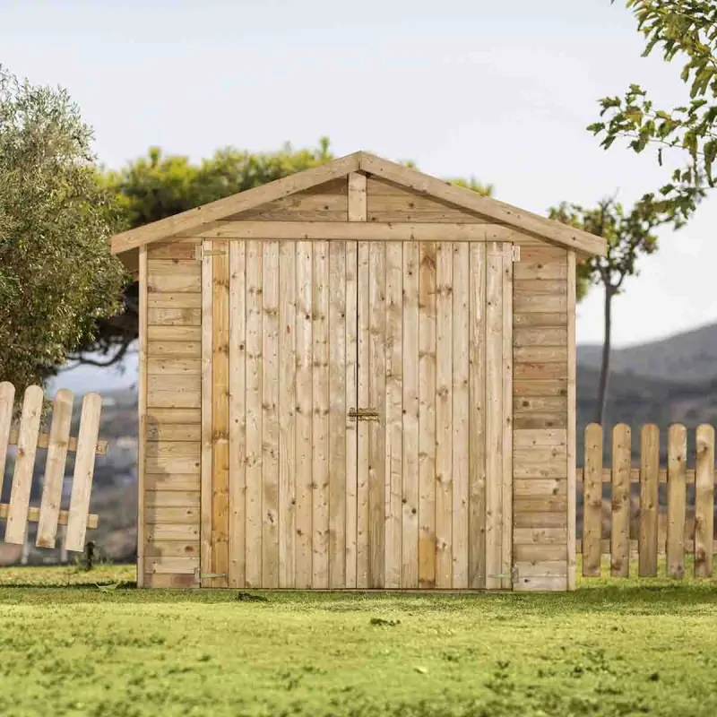 Wooden Garden Shed – Cabin 300 × 300 cm