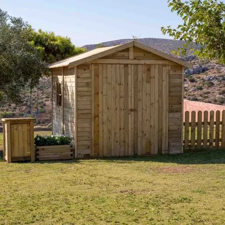 Wooden Garden Shed – Cabin 300 × 300 cm