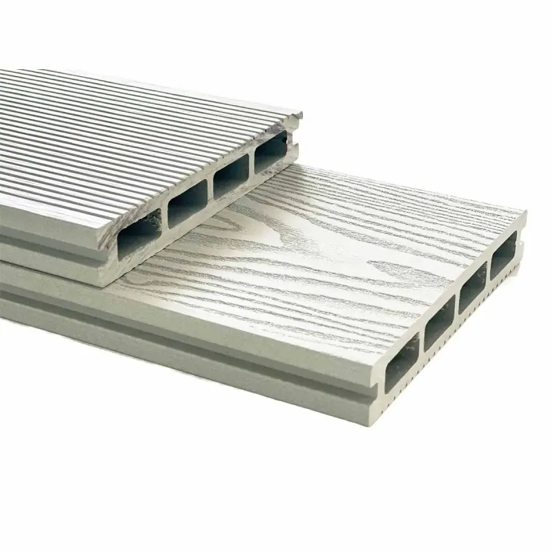 3D WPC decking board 2,5 x 15 x 360cm - off white
