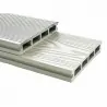 3D WPC decking board 2,5 x 15 x 360cm - off white