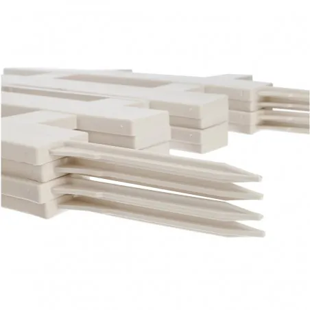 Decorative Garden Fence White FARM – 40x79cm