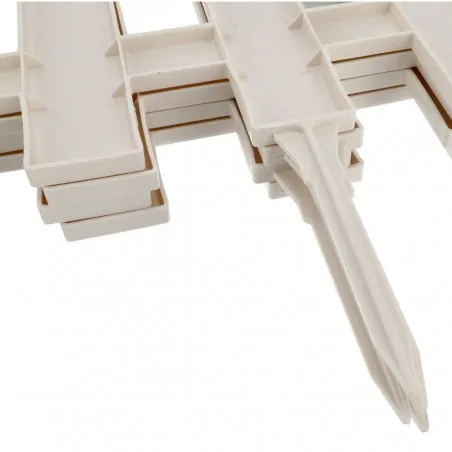 Decorative Garden Fence White FARM – 40x79cm