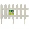 Decorative Garden Fence White FARM – 40x79cm