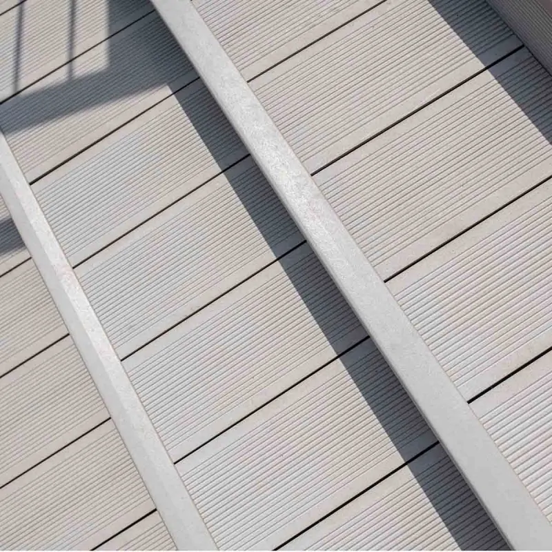 L Trim for Composite Decking 3,5 X 4,8 X 360cm - light grey