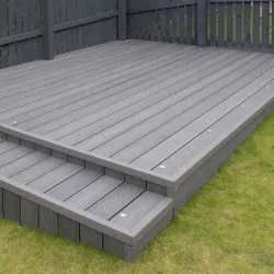 L Trim for Composite Decking 3,5 X 4,8 X 360cm - dark grey