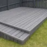 L Trim for Composite Decking 3,5 X 5 X 360cm - dark grey