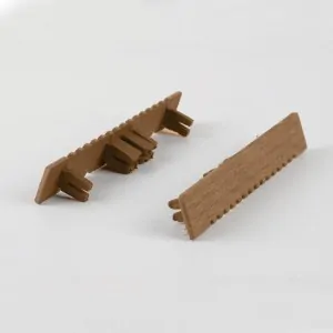 WPC ending caps 2,5 X 15cm - coffee