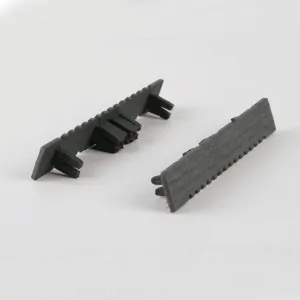 WPC ending caps 2,5 X 15cm - light grey