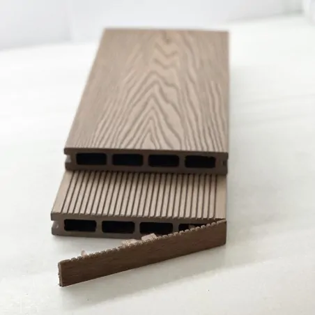 WPC ending caps 2,5 X 15cm - coffee