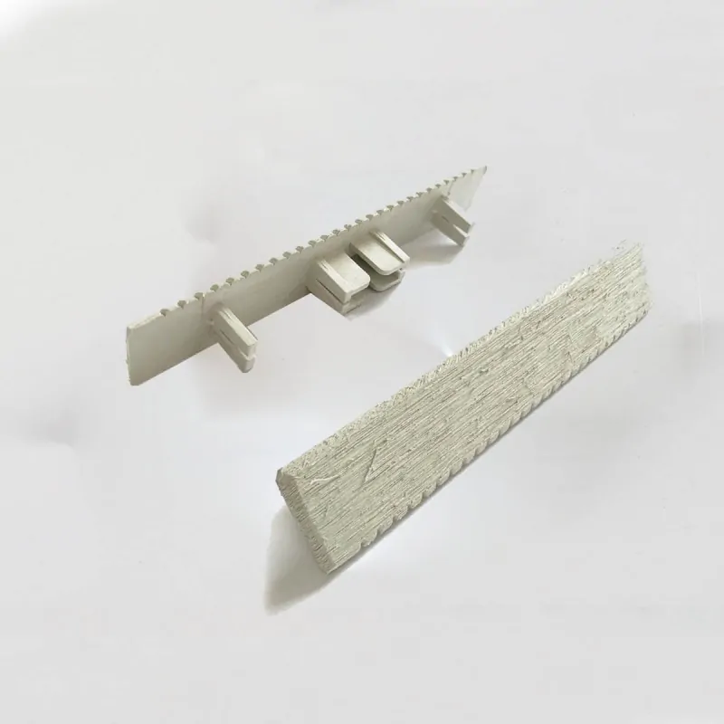 WPC ending caps 2,5 X 15cm - off white