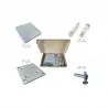 Post cap and base kit for anodized aluminum post