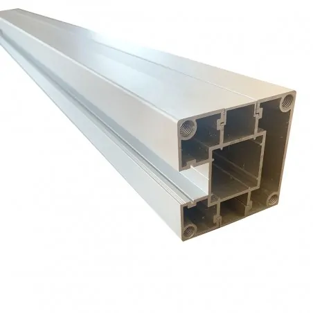 Κολώνα ανοδιωμένο αλουμίνιο ματ - 7,5 x 7,5 x 180εκ.