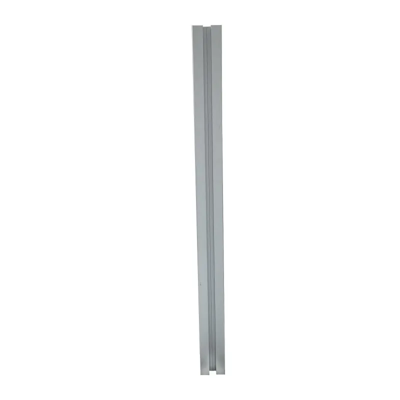 Mat anodized aluminum post  - 7,5 x 7,5 x 180cm