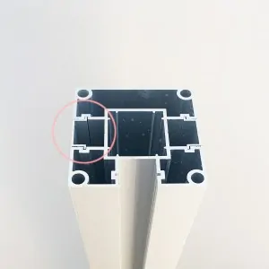 Αnodized aluminum post strip - 180cm