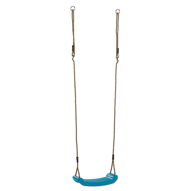 Plastic blowmoulded swing seat turquoise