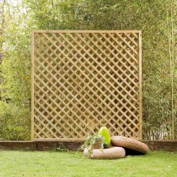 Diagonal garden trellis 6 x 6