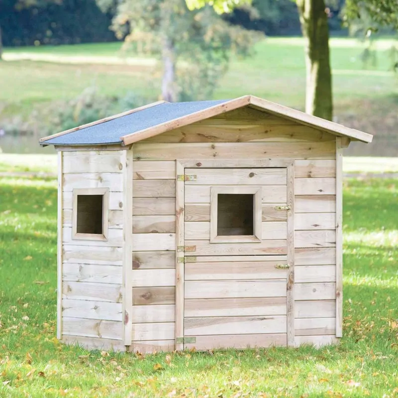 Wooden Playhouse 140 x 100 cm