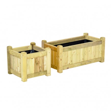 Wooden planter Granada