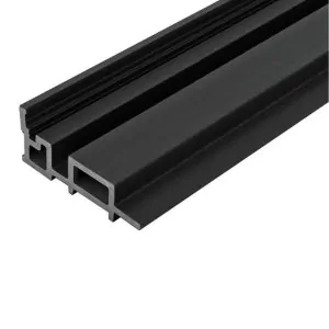 L trim corner for gladding 3D 4,6 x 8,9 x 290cm - dark grey