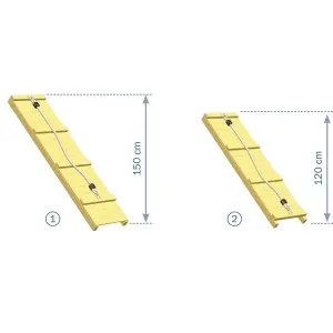 Ξύλινη ράμπα αναρρίχησης